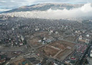 Depremin merkezi 11 ay sonra bu şekilde görüntülendi
