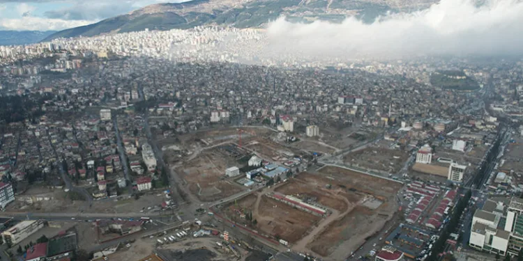 Depremin merkezi 11 ay sonra bu şekilde görüntülendi