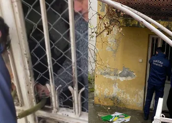 Anahtarını kaybeden yaşlı kadın evinde mahsur kaldı