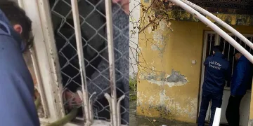 Anahtarını kaybeden yaşlı kadın evinde mahsur kaldı