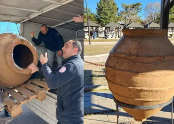 Ortaköy’de Roma dönemine ait küp bulundu