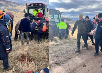Ayağı kırıldı, imdadına AFAD yetişti