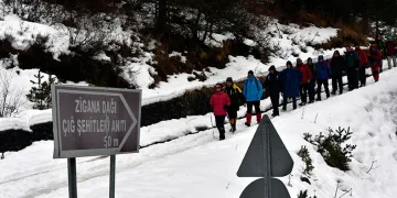 Çığ kurbanları Zigana Dağında anıldı