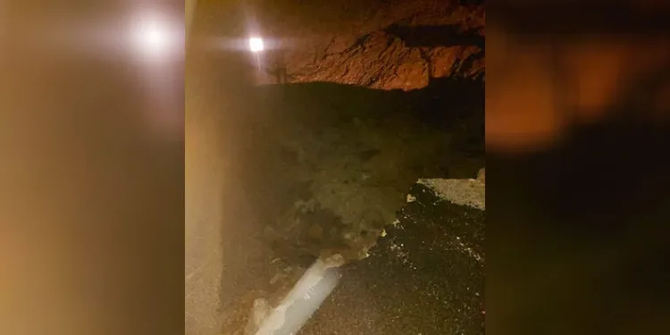 Cide-İnebolu yolu ulaşıma kapandı
