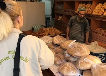 Ekmek üretimi yapan fırınlar denetlendi