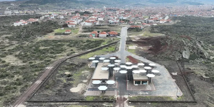 Jeopark Ziyaret Merkezi’nde sona yaklaşıldı