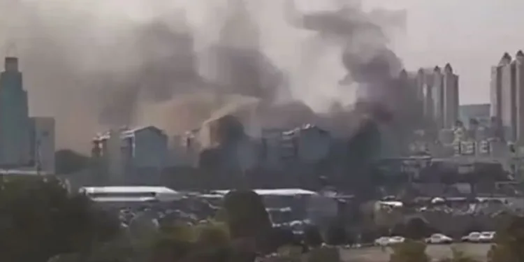 Çin’de yangın faciası: 39 ölü