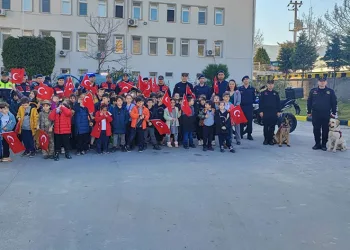 Söke İlçe Jandarma Komutanlığı öğrencileri ağırladı