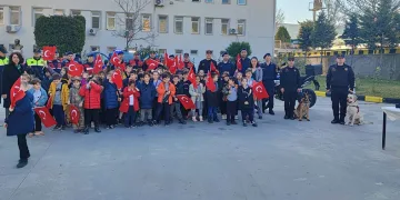 Söke İlçe Jandarma Komutanlığı öğrencileri ağırladı