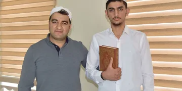 Lise öğrencisi 2 ayda hafız oldu