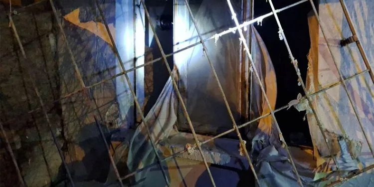 Tüpten sızan gaz bomba gibi patladı