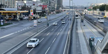 Yeni yılın ilk gününde trafik yüzde 1’e düştü