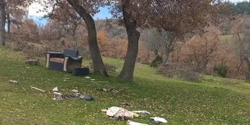 Mahalle sakinleri piknikçilerden dertli