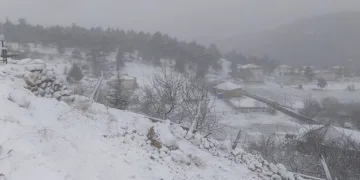 Adana’nın kuzey ilçeleri beyaza büründü