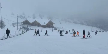 Bolu’nun yükseklerinde kar yağışı
