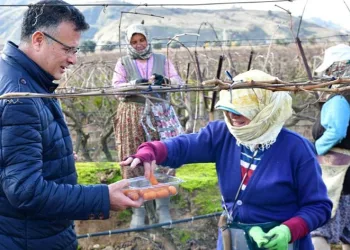 Başkan Öküzcüoğlu’ndan tarım işçilerine ziyaret