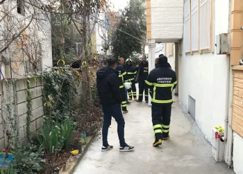 Evde çıkan yangın korkuttu