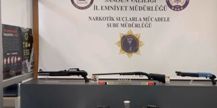Samsun’da eroin ele geçti