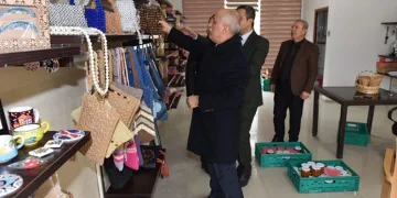 Ev hanımları için özel iş yeri açıldı