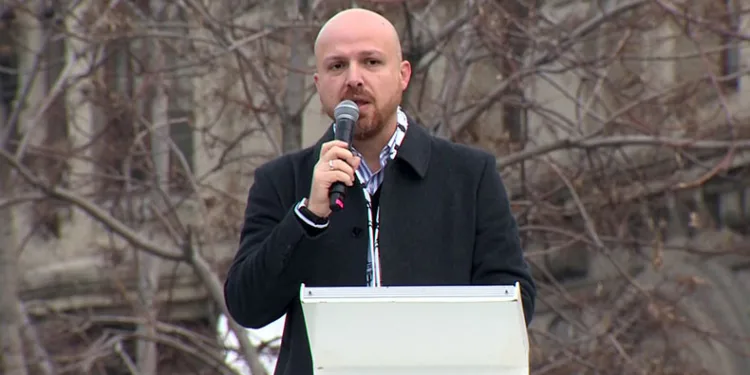 Bilal Erdoğan tarihi yürüyüşte konuştu