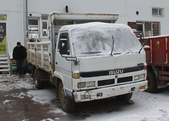 Soğuk havasına dayanamadı, yaptığıyla hayrete düşürdü