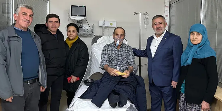 Hastalara moral kaynağı oldu