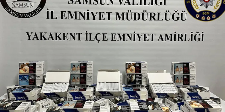 Sigara kaçakçısı polisten kaçamadı
