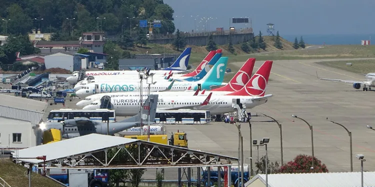 Trabzon Havalimanı 3,5 milyon yolcuya hizmet verdi
