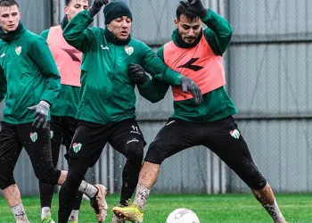Bursaspor’da maç hazırlıkları başladı