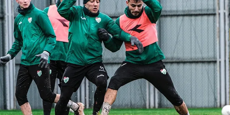 Bursaspor’da maç hazırlıkları başladı