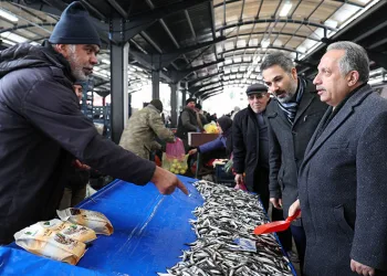 Başkan Yalçın’a ilgi yoğun