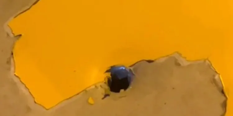 Taksi maganda kurşununa hedef oldu