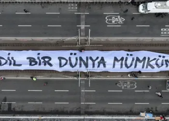 Şehitler ve Gazze için yürüdüler