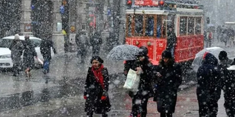 AKOM’dan İstanbul için kar uyarısı
