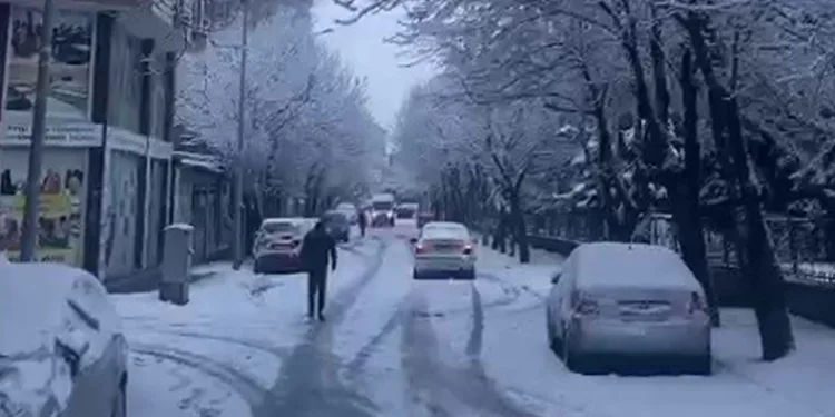 Patnos’ta köy yolları ulaşıma kapandı