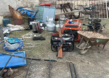 16 bağ evinden hırsızlık yapan şahıs yakalandı