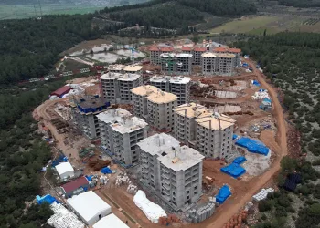 TOKİ inşaatının yüzde 25’i tamamlandı