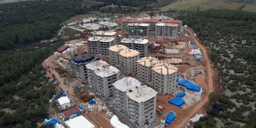 TOKİ inşaatının yüzde 25’i tamamlandı