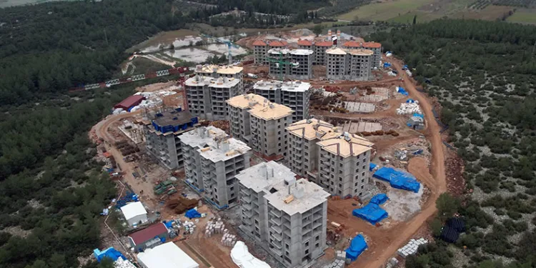 TOKİ inşaatının yüzde 25’i tamamlandı