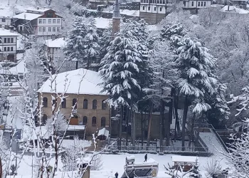 “Sakin şehir” ünvanlı ilçede kartpostallık manzaralar
