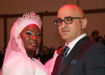 Afrika’dan Rize’ye gelin geldi