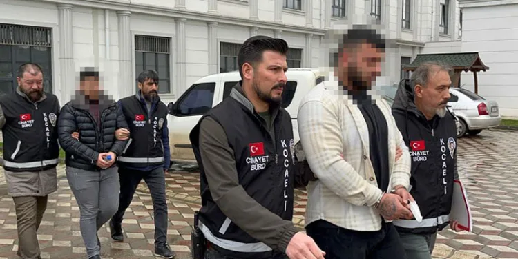 Kocaeli’de cinayet: 3 şüpheli tutuklandı