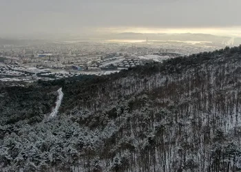Aydos Tepesi’nde kartpostallık görüntüler