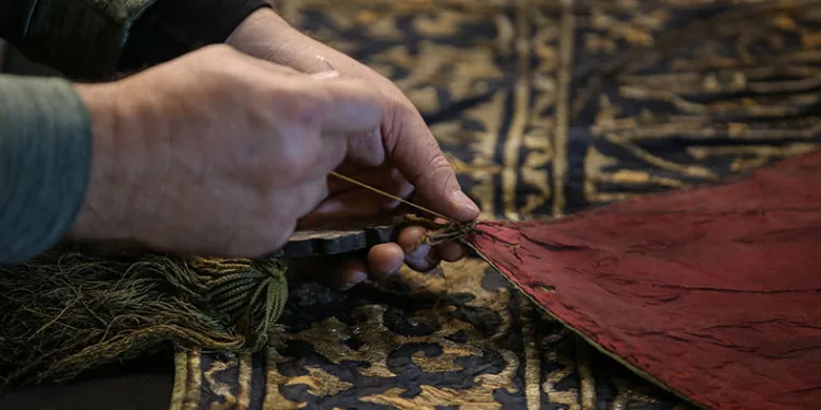 Kabe kapısı örtüsünün bakımı tamamlandı