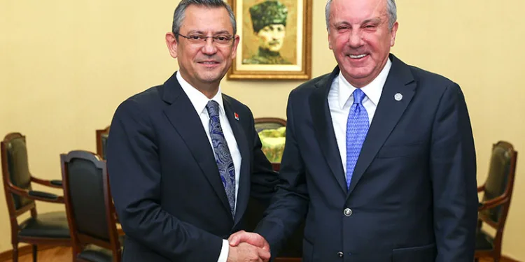Özgür Özel, Muharrem İnce ile bir araya geldi