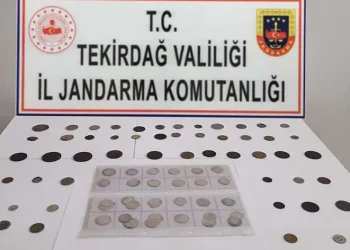 82 adet sikke ele geçirildi