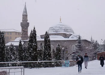 Erzurum beyaza büründü