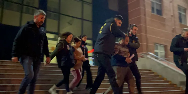İnşaat malzemesi çalan şüpheliler cezaevine konuldu