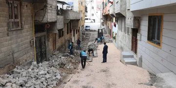 Haliliye’de üstyapı için tüm ekipler sahada