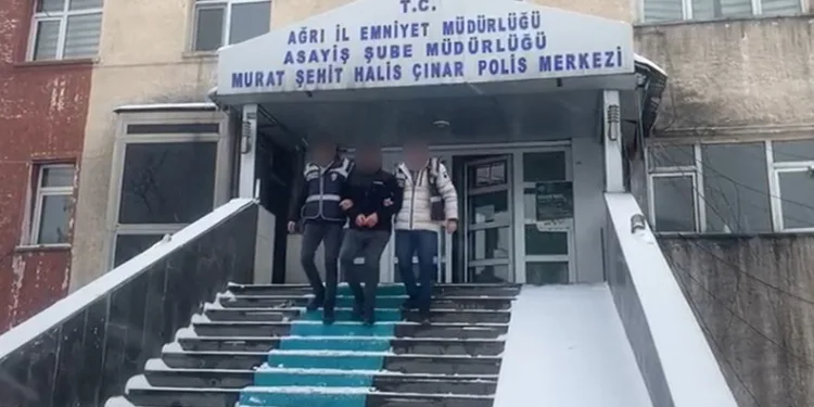 Ağrı’da 21 yıl hapis cezası olan şahıs yakalandı